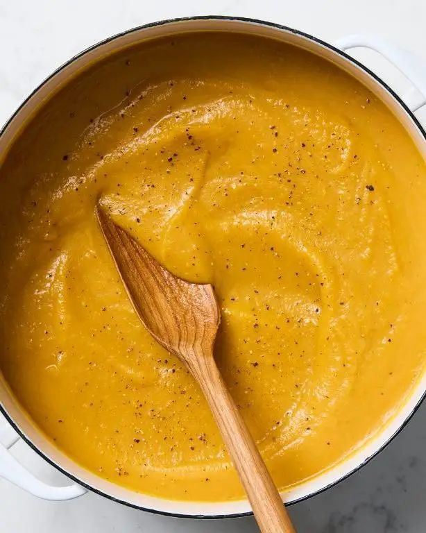 Pureed Butternut Squash Soup