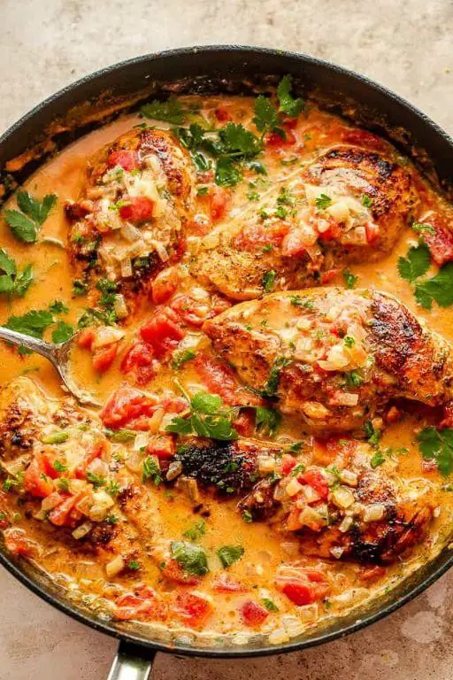 Quick Boneless Chicken Thighs in Coconut Milk