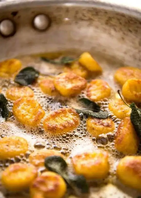 Quick Pumpkin Gnocchi with Sage Butter