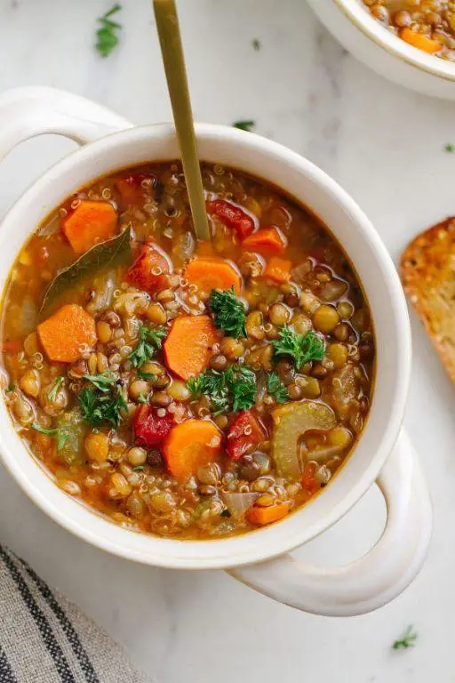Quinoa Lentil Soup