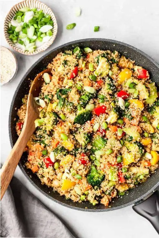 Quinoa Vegetable Stir Fry