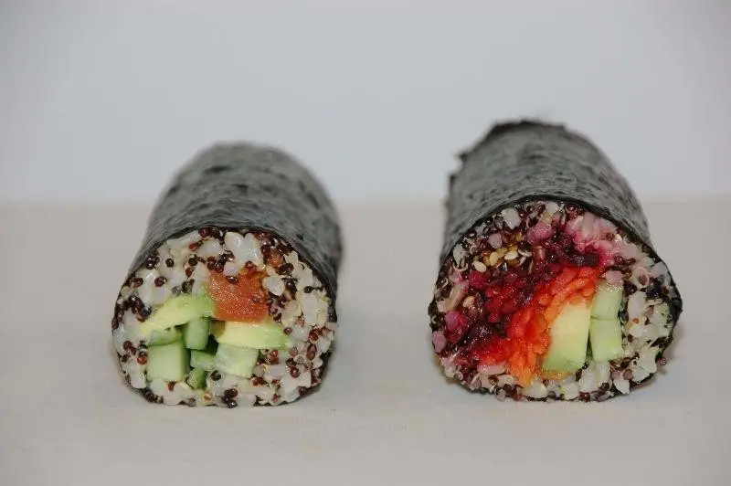 Quinoa and Brown Rice Sushi Rolls