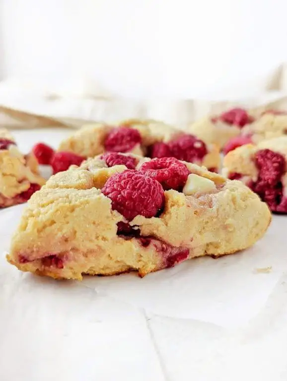 Raspberry Protein Scones