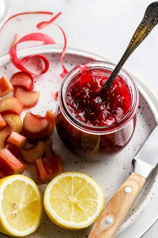 Raspberry Rhubarb Jam