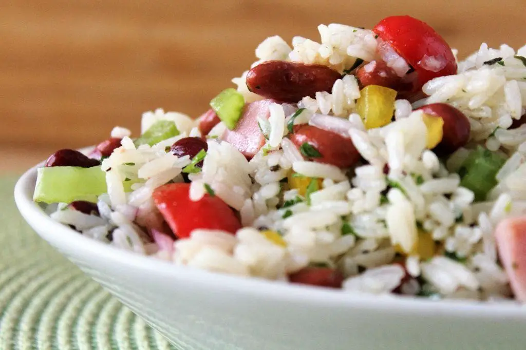 Red Bean and Rice Salad