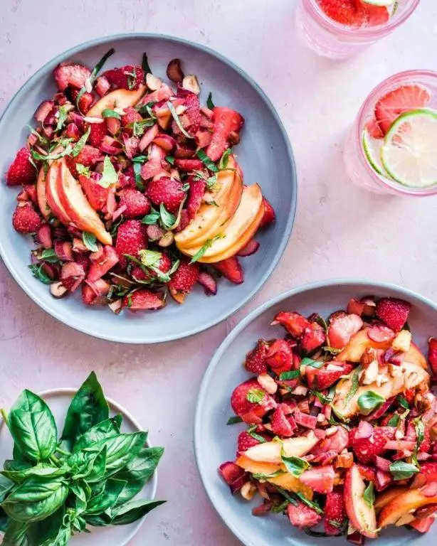 Rhubarb Salad