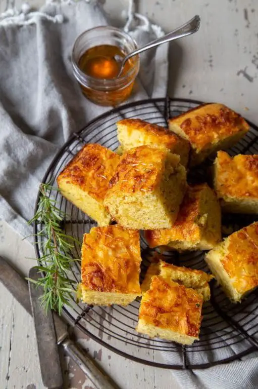 Rosemary Garlic Mexican Cornbread