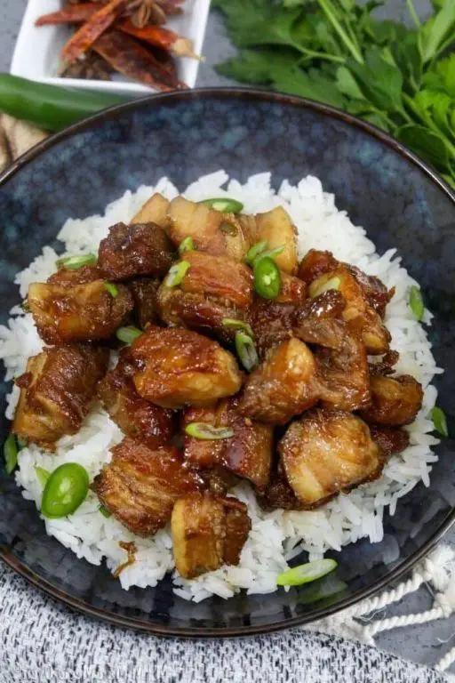 Rotisserie Pork Belly with Brown Sugar Glaze