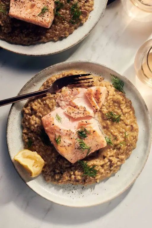 Salmon Risotto