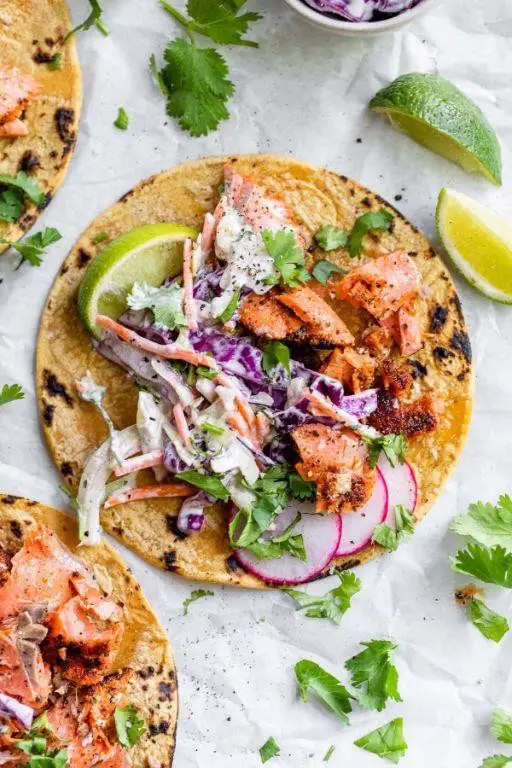 Salmon Tacos