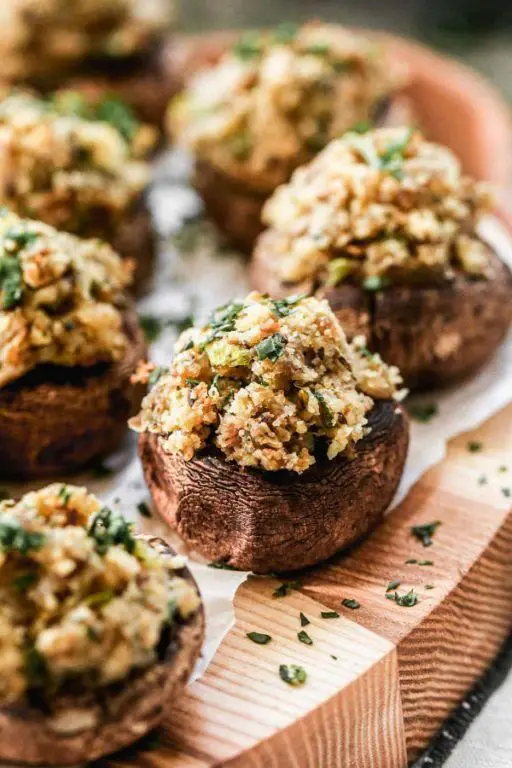 Sausage Stuffed Mushrooms