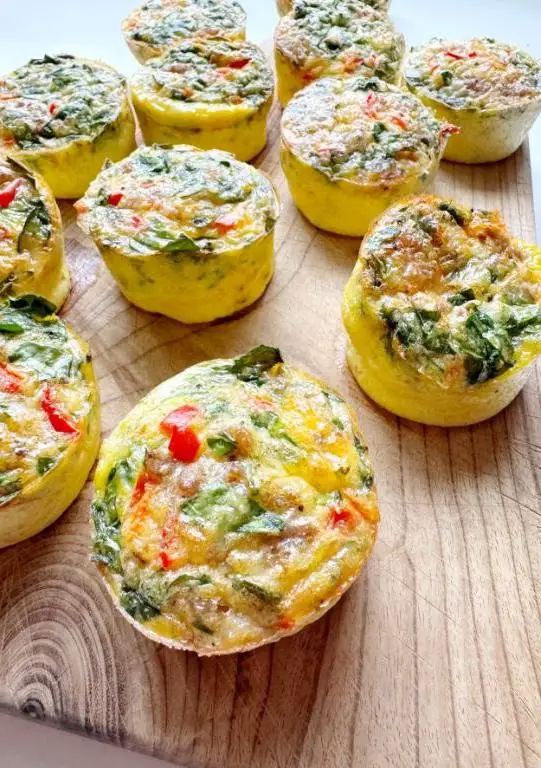 Sausage and Pepper Egg Bites