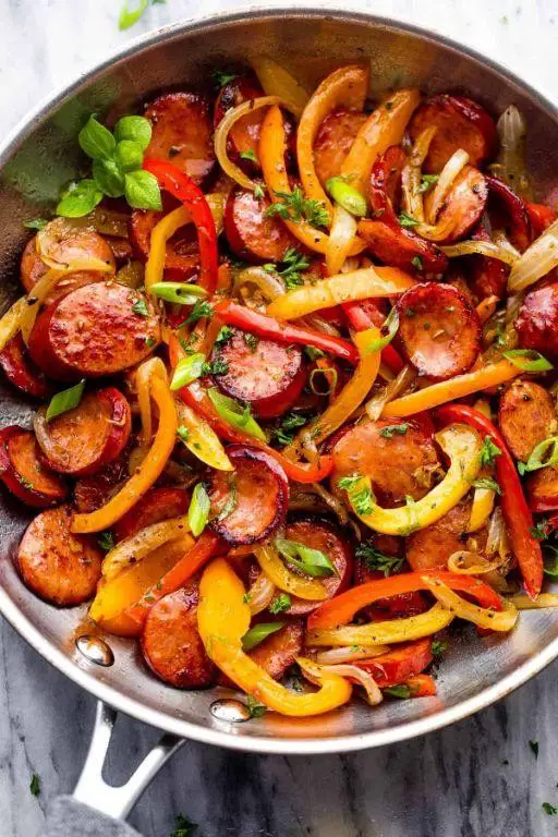 Sausage and Pepper Skillet