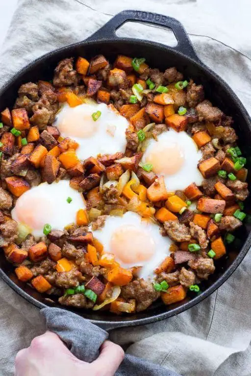 Sausage and Sweet Potato Hash