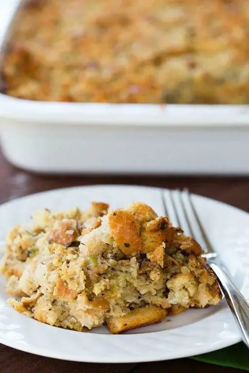 Savory Bread Crumb Stuffing