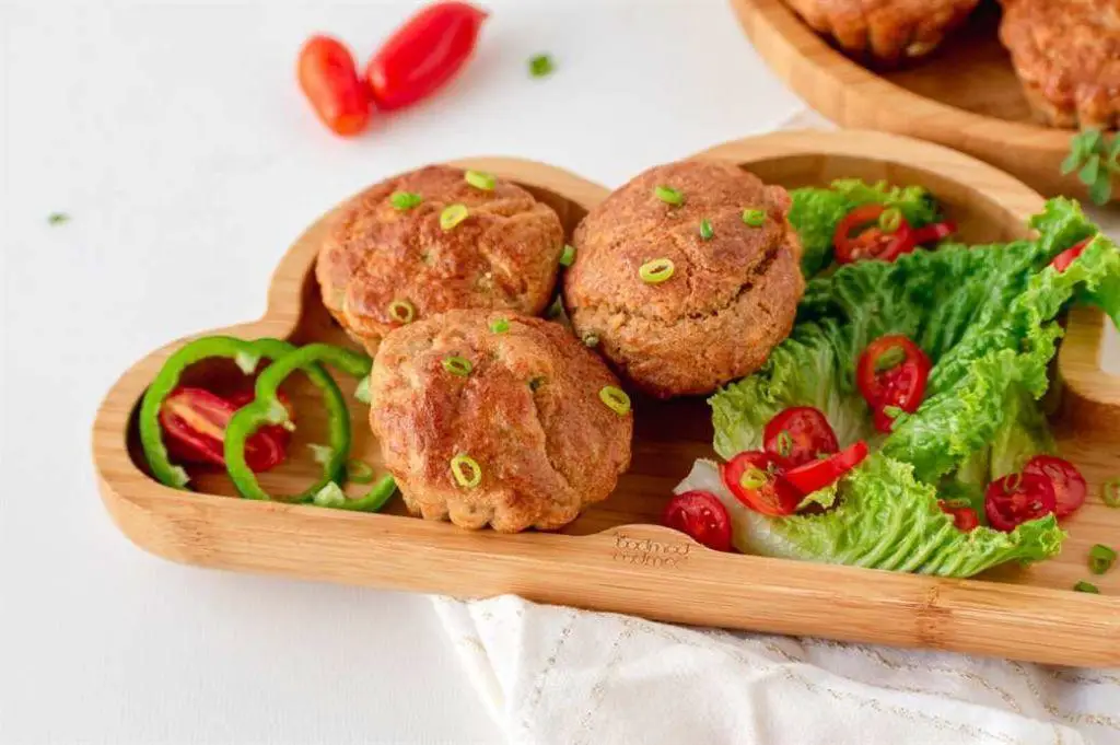 Savory Eggplant Breakfast Muffins