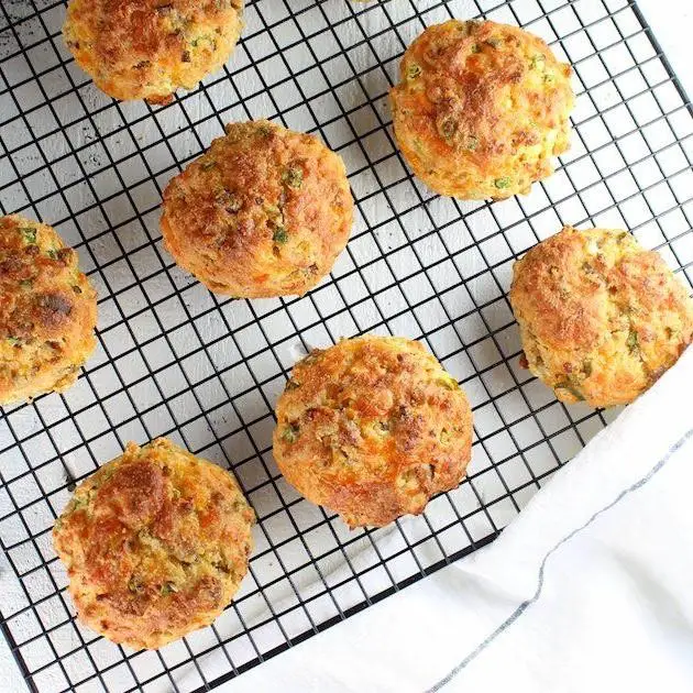 Savory Sausage Buttermilk Biscuits