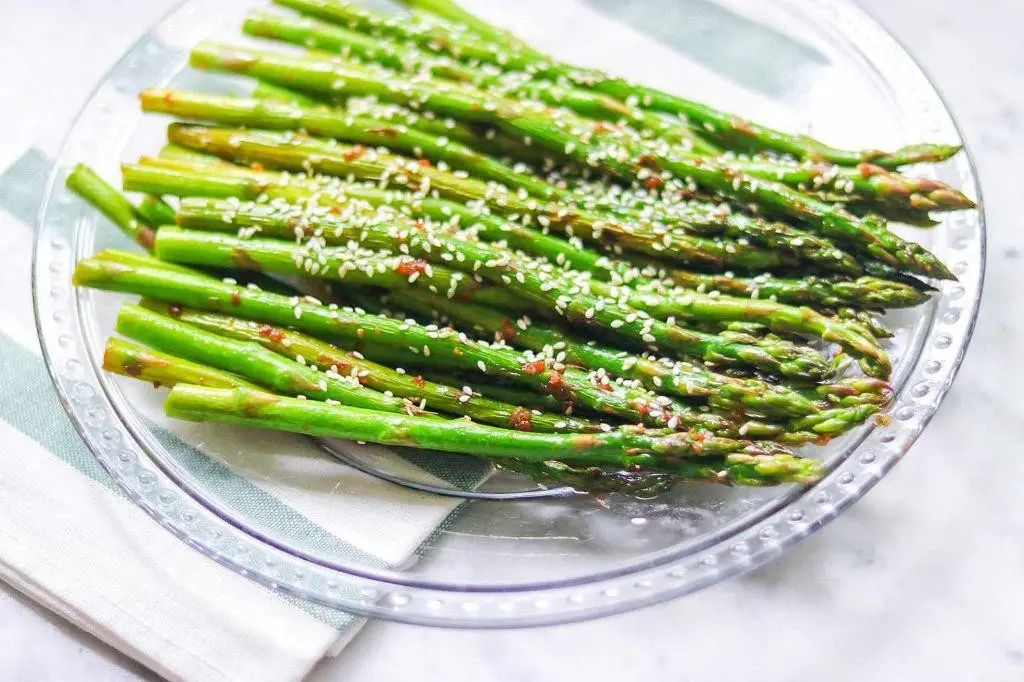 Sesame Soy Asparagus