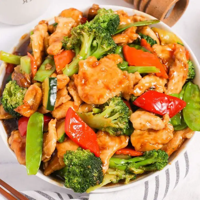 Shaved Chicken Stir Fry with Vegetables