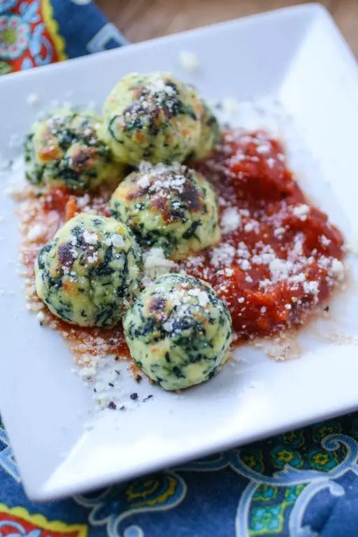 Simple Spinach and Ricotta Gnocchi