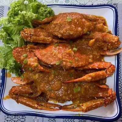 Singaporean Chili Crab Brussel Sprouts