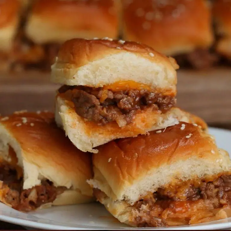 Sloppy Joe Sliders