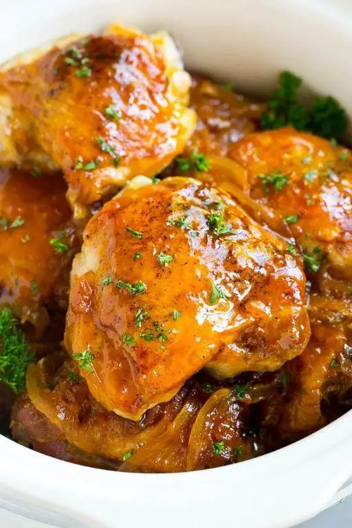 Slow Cooker Apricot Chicken