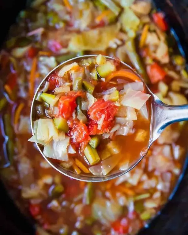 Slow Cooker Cabbage Soup