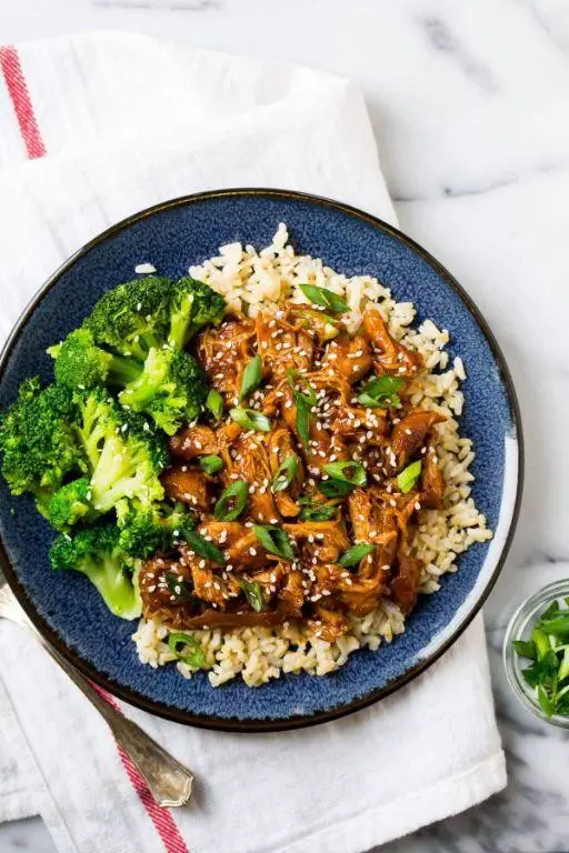 Slow Cooker Honey Garlic Chicken
