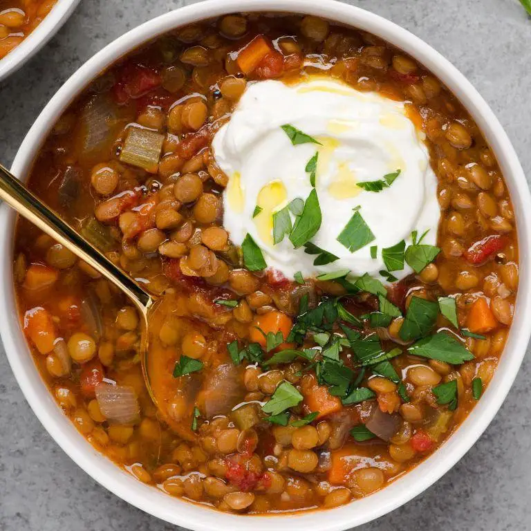 Slow Cooker Lentil Soup