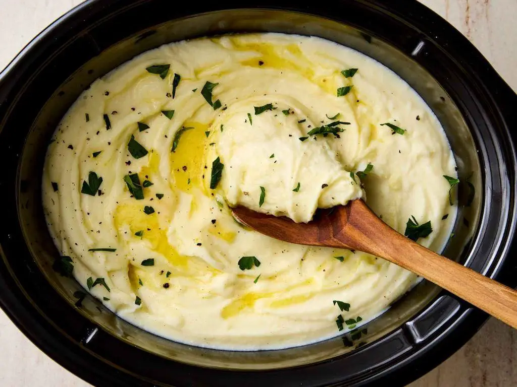Slow Cooker Mashed Potatoes