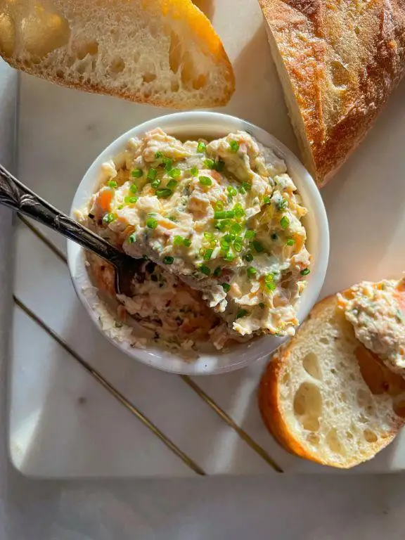 Smoked Salmon Dip with Lemon Zest and Chives