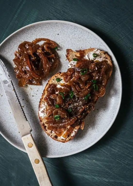 Soy Sauce Caramelized Onions