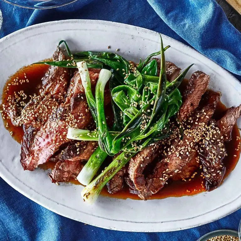 Soy Sauce Marinated Beef