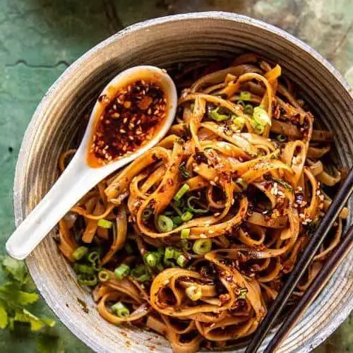Soy Sauce and Chili Oil Pasta