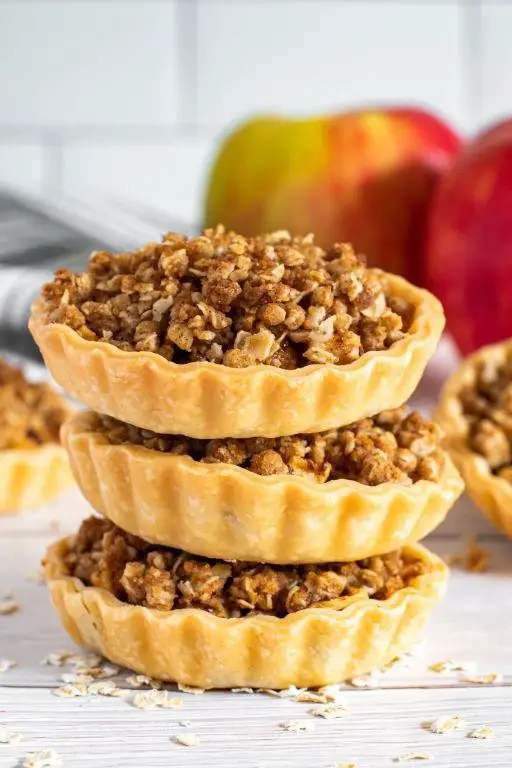 Spiced Mini Apple Tarts with Nutmeg
