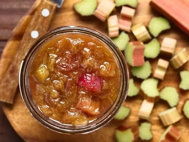 Spiced Rhubarb Jam