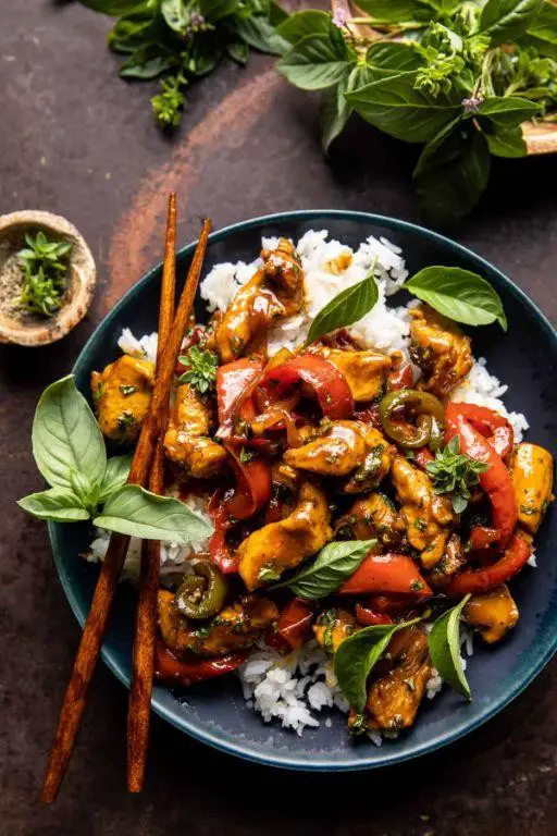 Spicy Boneless Chicken Thigh Stir Fry