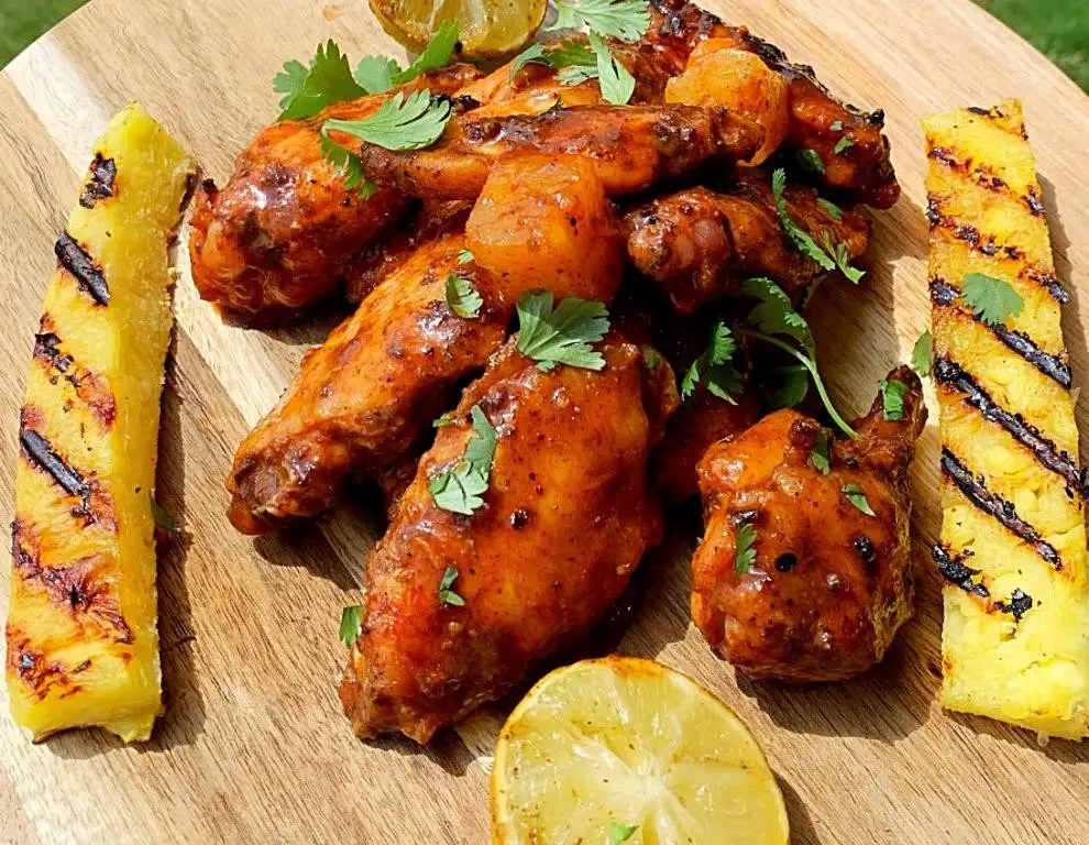 Spicy Caribbean Chicken Wings
