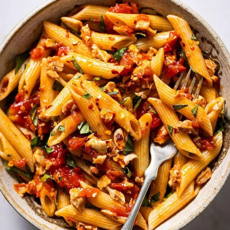 Spicy Clam Sauce with Penne