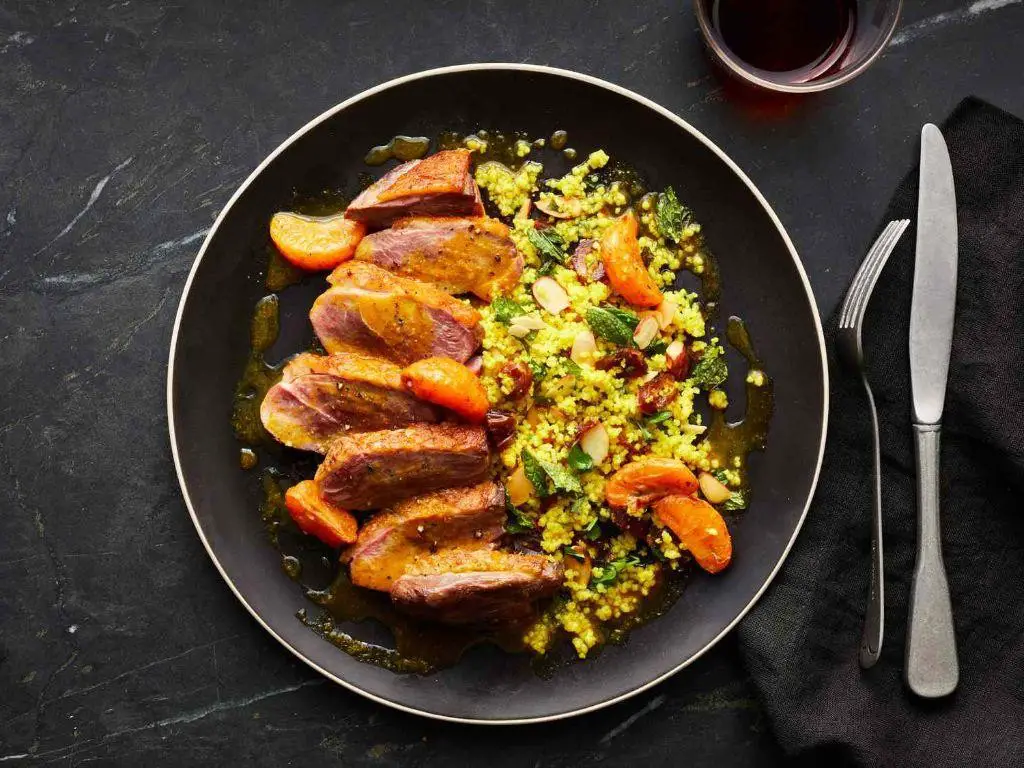 Spicy Grilled Duck Breast