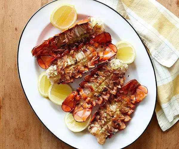 Spicy Grilled Lobster Tails