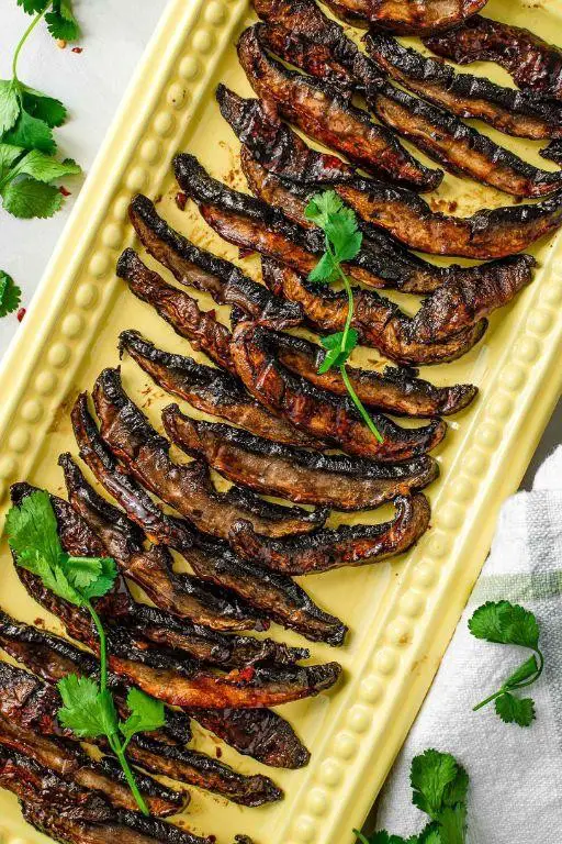 Spicy Grilled Portobello Mushrooms