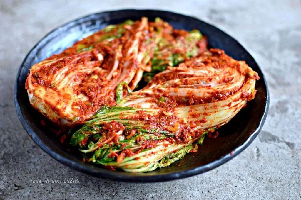 Spicy Kimchi Style Cabbage