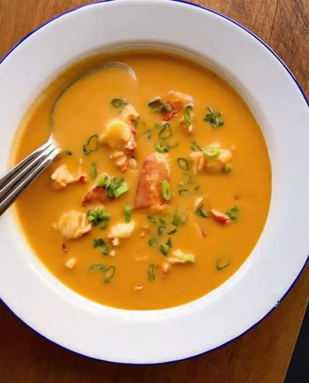 Spicy Lobster Bisque with a Kick