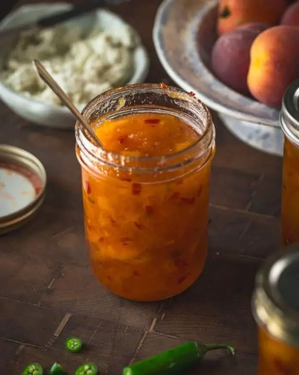 Spicy Peach Preserve