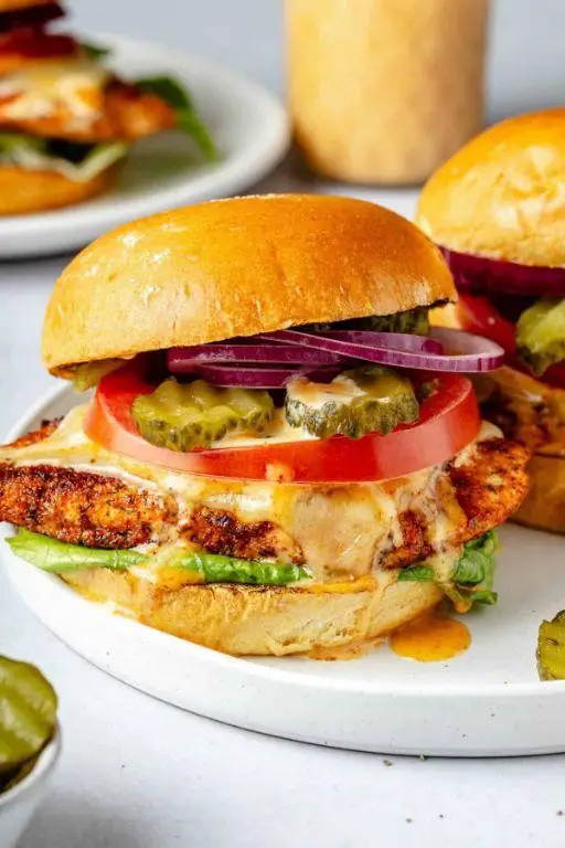 Spicy Rotisserie Chicken Sandwich with Chipotle Sauce