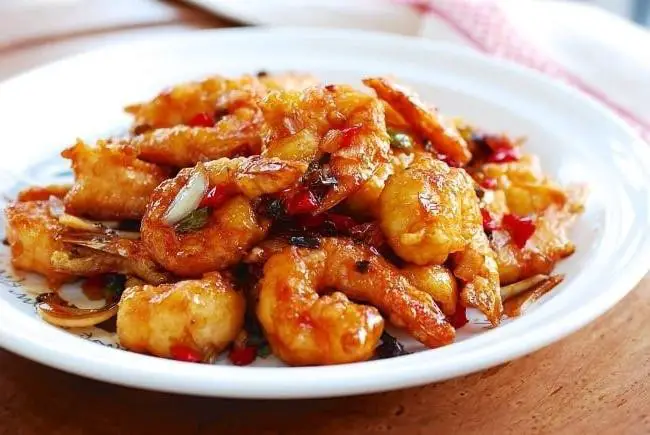 Spicy Sweet and Sour Shrimp with Chili Sauce