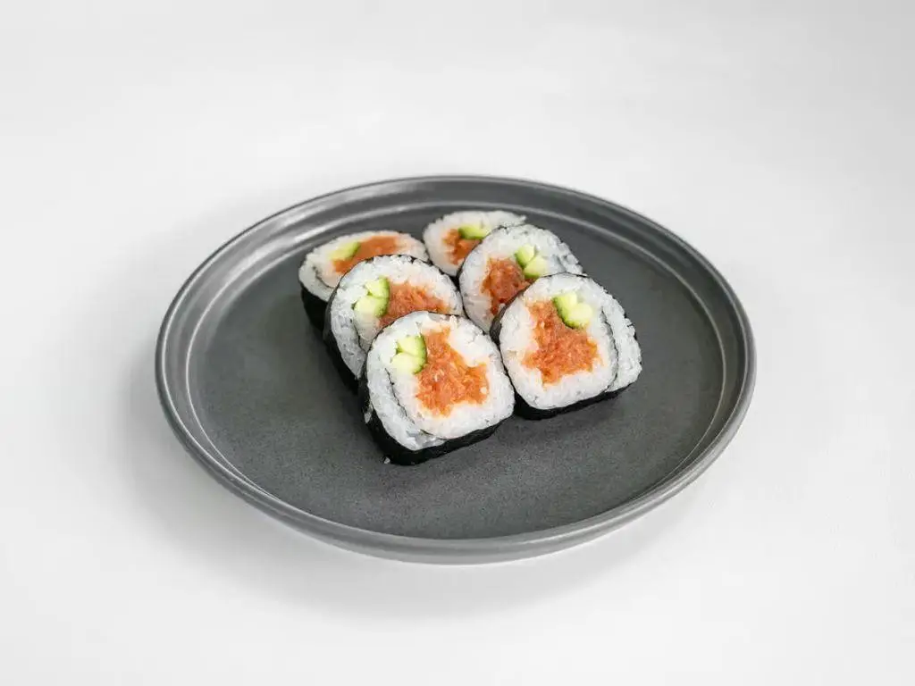 Spicy Tuna and Cucumber Rolls