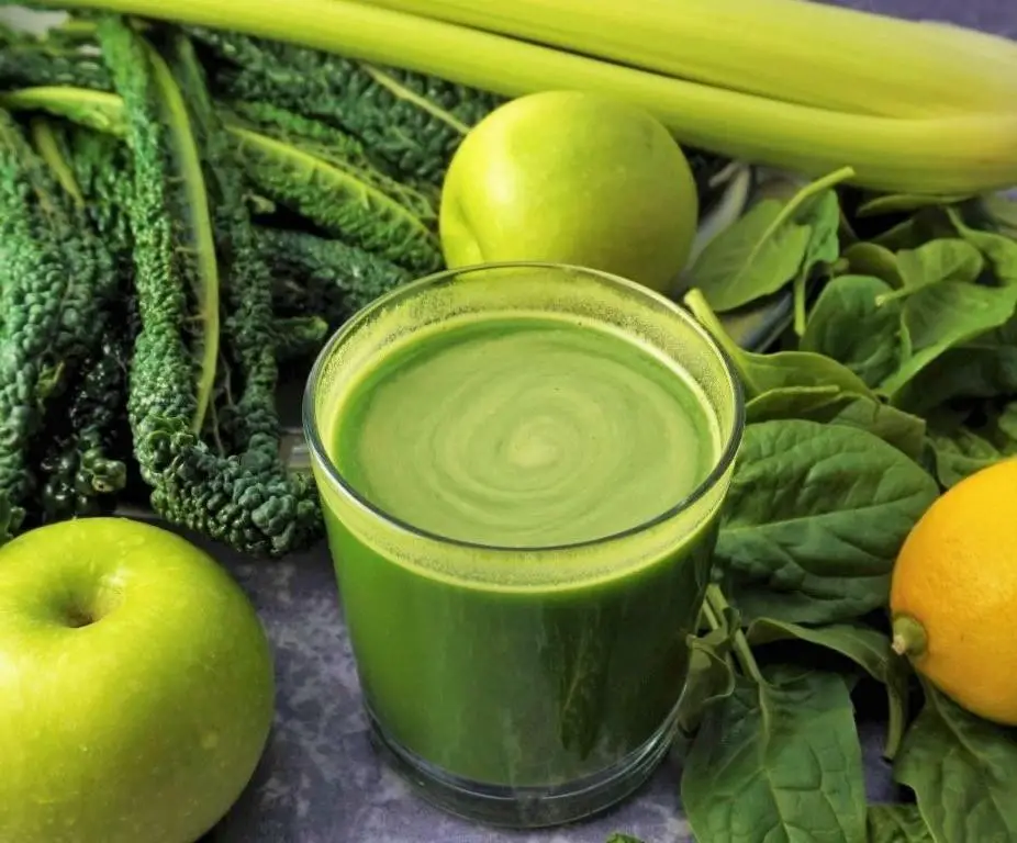 Spinach Kale Apple Juice